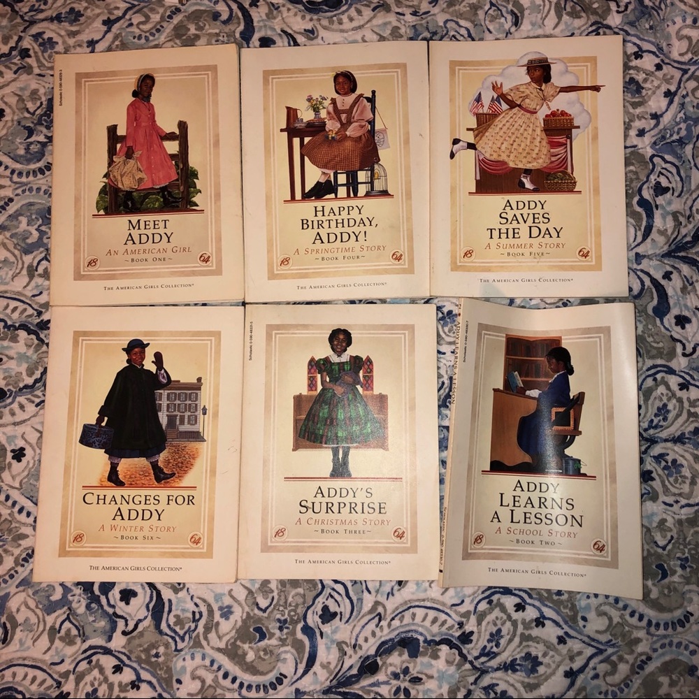 Vintage Addy American Girl book set